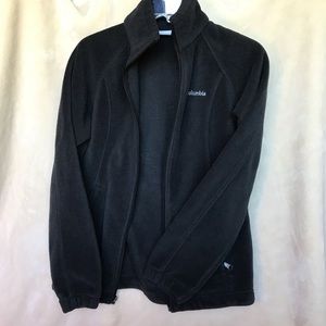 Columbia black zip up fleece